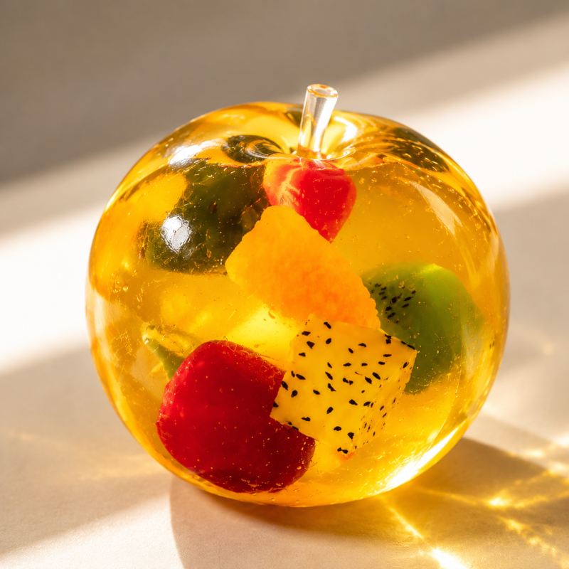 Fruit Jelly Apple Squishy Toy
