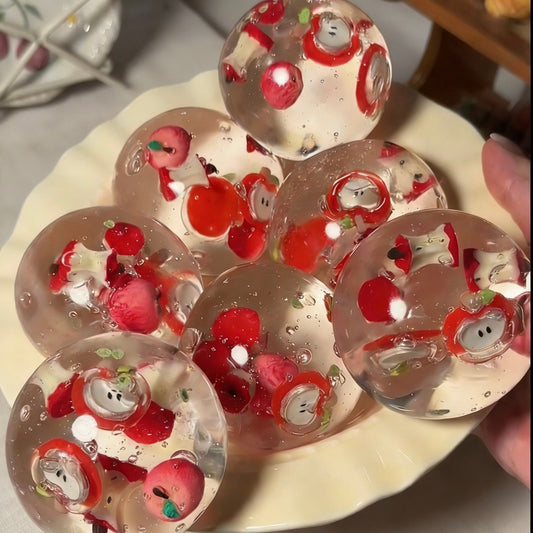 Apple Pie Party Stress Ball (The decorative apple is hard)