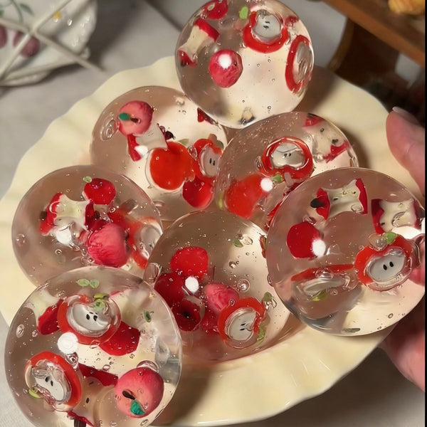 Apple Pie Party Stress Ball (The decorative apple is hard)