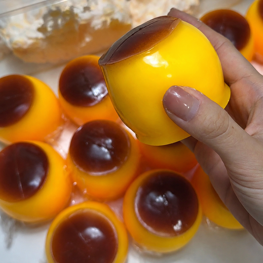 Caramel Pudding Stress Ball (Crunchy ASMR Sound)