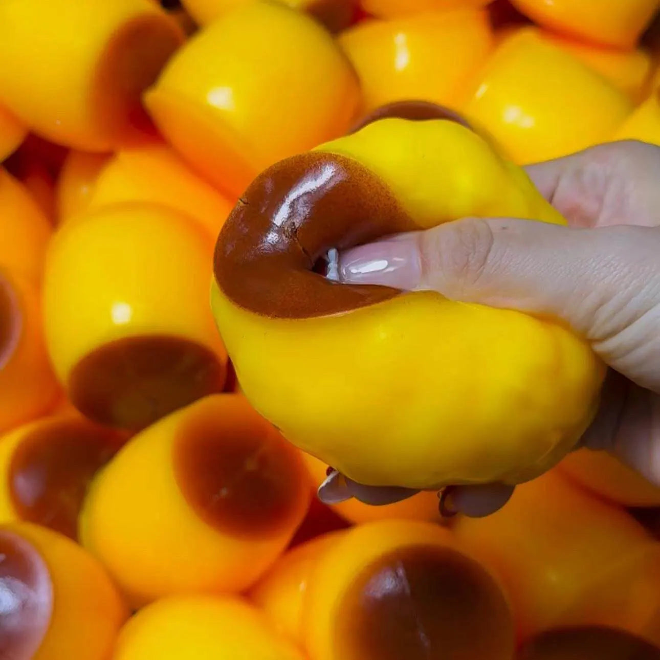 Caramel Pudding Stress Ball (Crunchy ASMR Sound)
