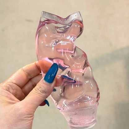 Boule ASMR croustillante faite à la main Sakura (perles de cire à l'intérieur, non-récupérable)