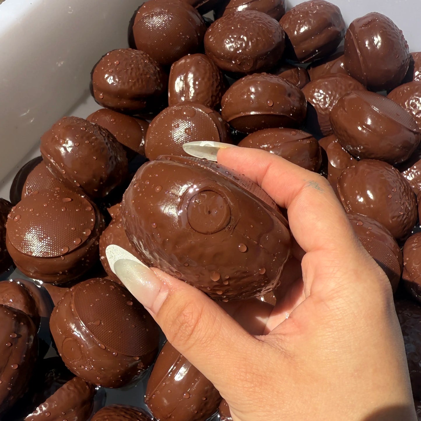 Chocolate Pie Stress Ball (Crunchy ASMR Sound)