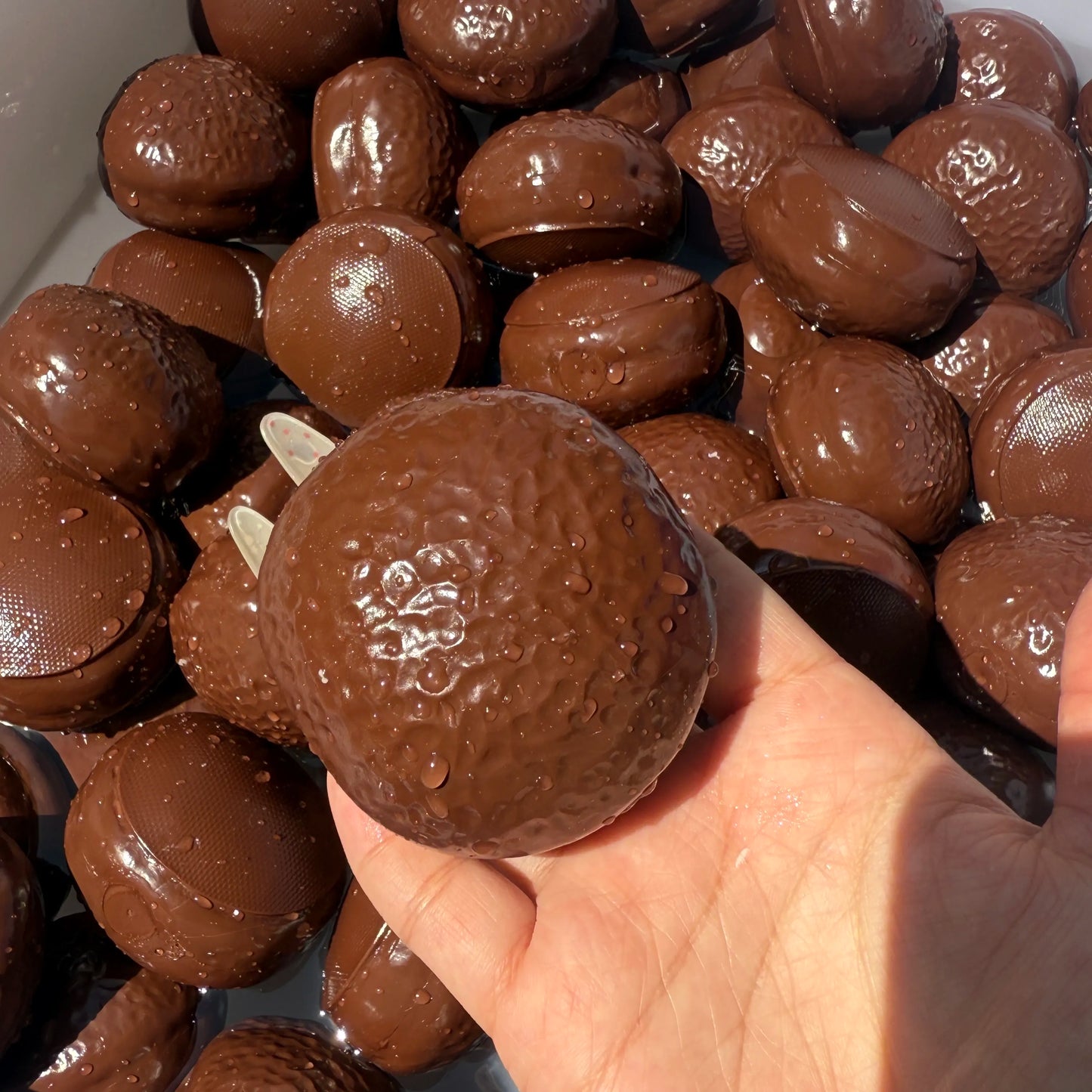 Chocolate Pie Stress Ball (Crunchy ASMR Sound)