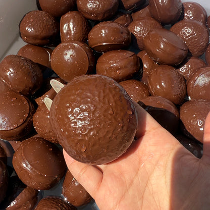 Chocolate Pie Stress Ball (Crunchy ASMR Sound)