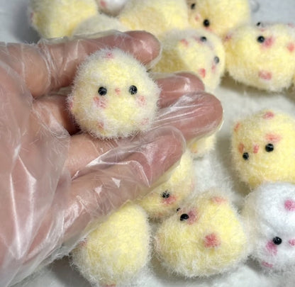 Fluffy Baby Chicken Squishy Toy
