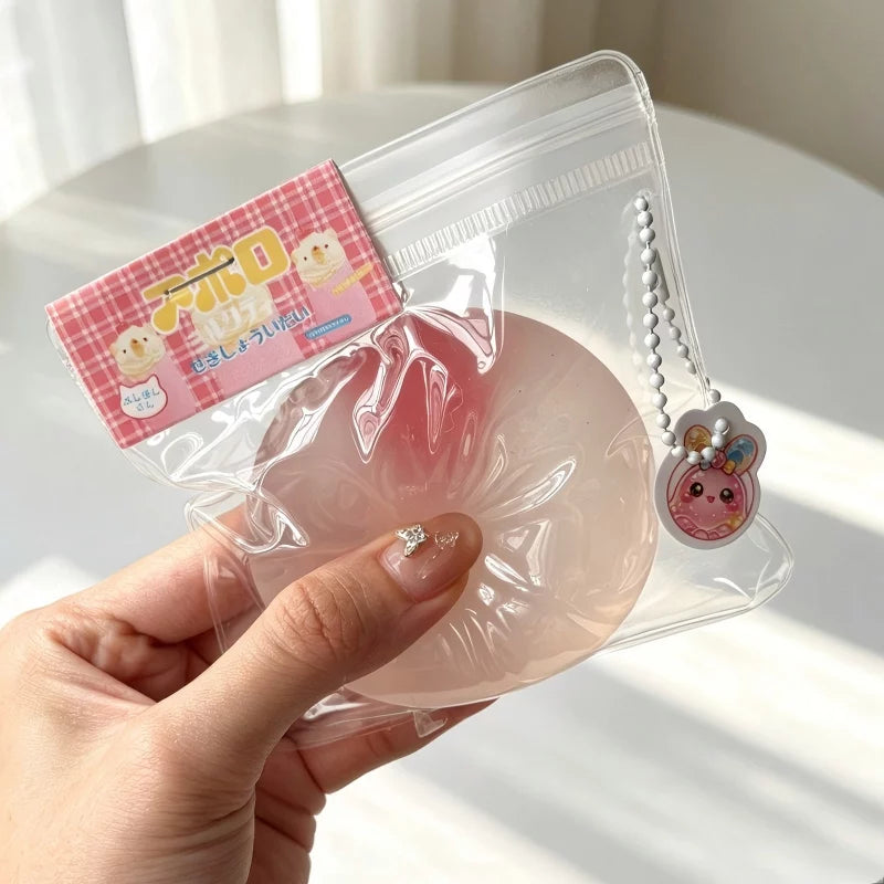 Frosted Strawberry Mochi Stress Ball