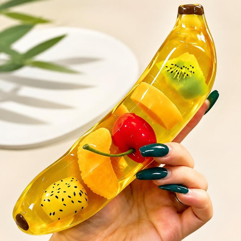 Fruit Jelly Banana Squishy Toy