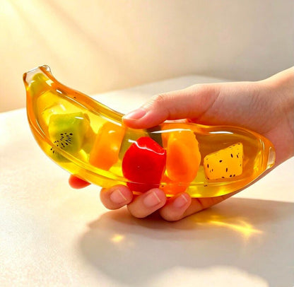 Fruit Jelly Banana Squishy Toy