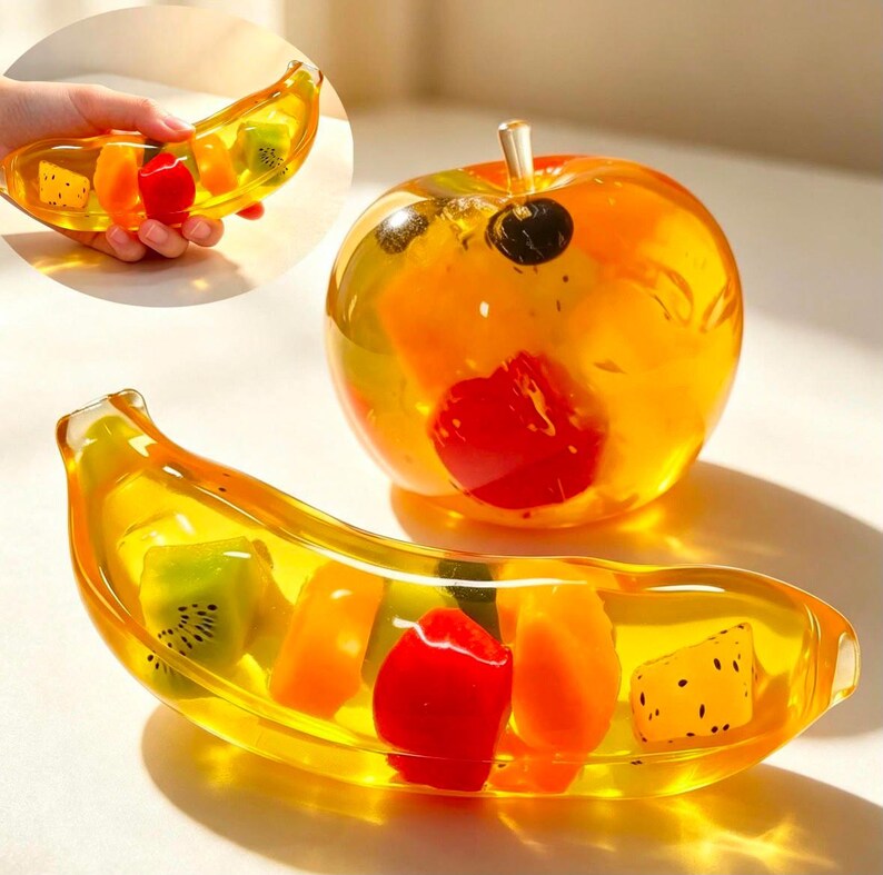 Fruit Jelly Apple Squishy Toy