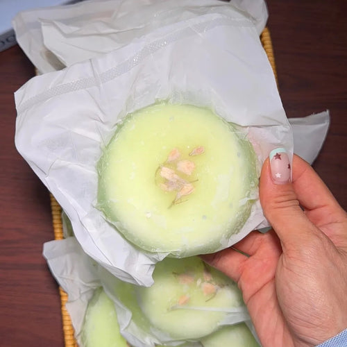 Green Grape Jasmine Mille-Crêpe Cake Crunchy ASMR Bag (Grape Flavor, Non-Recoverable)