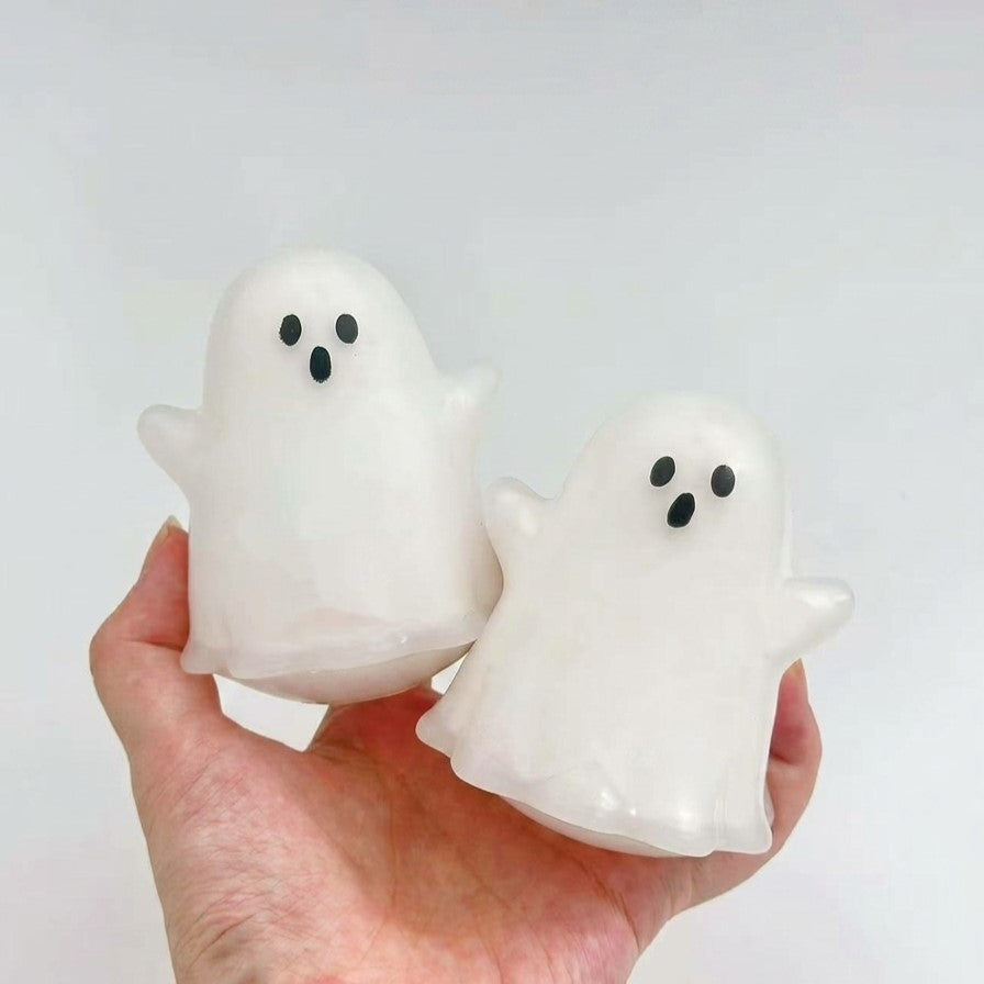 Halloween Ghost Stress Ball (Crunchy ASMR Sound)