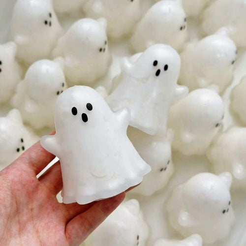 Halloween Ghost Stress Ball (Crunchy ASMR Sound)