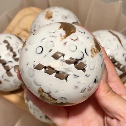 Milk Coffee Cocoa Handmade ASMR Ball