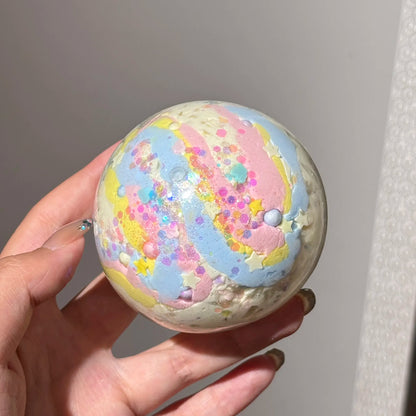 Boule ASMR croustillante faite à la main Sakura (perles de cire à l'intérieur, non-récupérable)