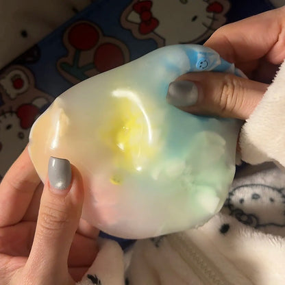Rainbow Lava Mochi Crunchy ASMR Ball (5 Wax Beads, Non-Recoverable)