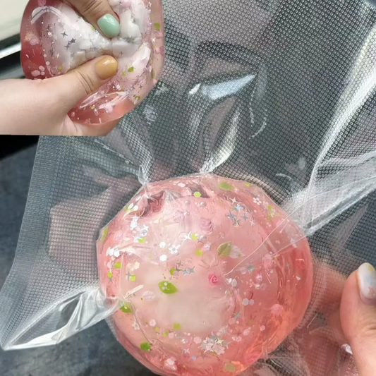 Sakura Handmade Crunchy ASMR Ball (Wax Beads Inside, Non-Recoverable)